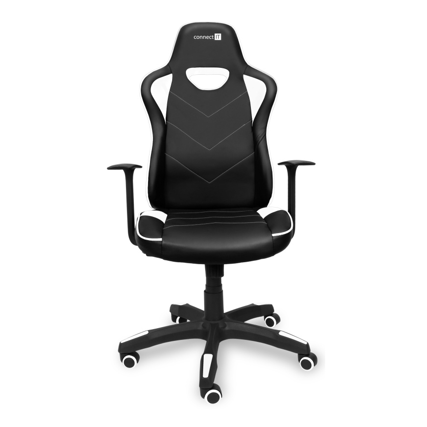 CONNECT IT CGC-0700-WH - Gaming-Stuhl LeMans Pro Schwarz/Weiß