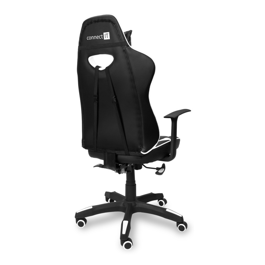 CONNECT IT CGC-0700-WH - Gaming-Stuhl LeMans Pro Schwarz/Weiß