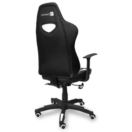CONNECT IT CGC-0700-WH - Gaming-Stuhl LeMans Pro Schwarz/Weiß
