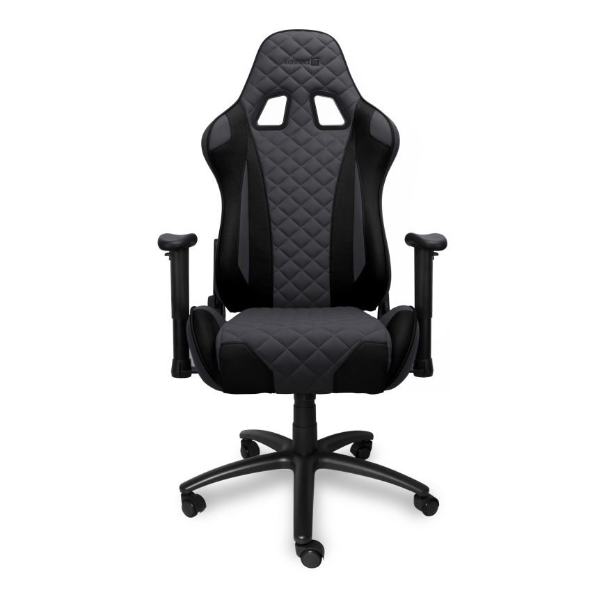 CONNECT IT CGC-1200-GY - Gaming-Stuhl Monaco Pro Grau/Schwarz