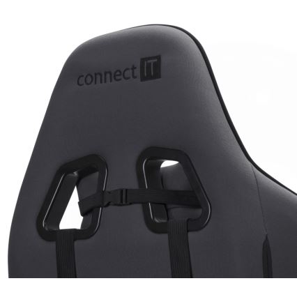 CONNECT IT CGC-1200-GY - Gaming-Stuhl Monaco Pro Grau/Schwarz