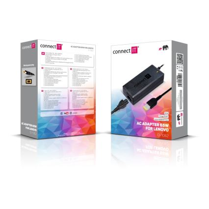 CONNECT IT CI-1062 - Netzteil für Lenovo-Laptops 65W