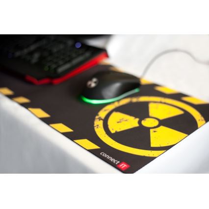 CONNECT IT CI-1128 - LED Kabelgebundene Gaming-Maus 1000/1200/1600/3200 DPI schwarz