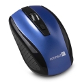 CONNECT IT CI-1225 - Kabellose Maus 800/1200/1600 DPI 2xAAA schwarz/blau