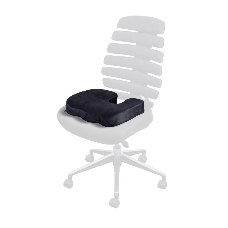 CONNECT IT CI-528 - Ergonomisches Stuhlkissen schwarz