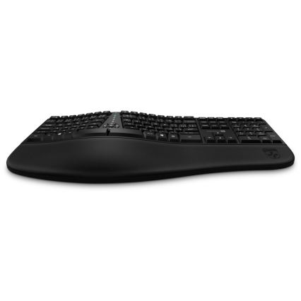 CONNECT IT CKB-2800-CS - Ergonomische kabellose Tastatur mit CZ/SK-Lokalisierung schwarz