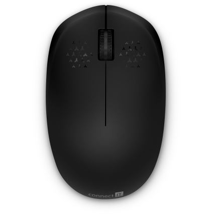 CONNECT IT CKM-4500-CS - Kabellose Tastatur und Maus 1000 DPI mit CZ/SK-Lokalisierung 1xAAA + 1xAA schwarz
