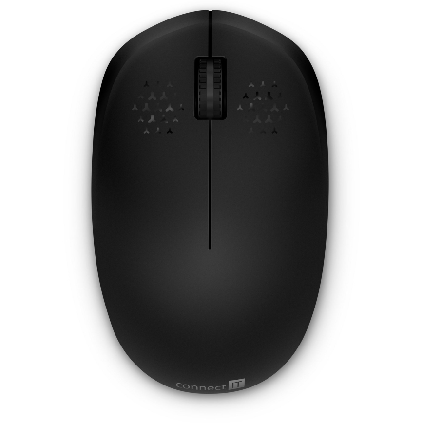 CONNECT IT CKM-4500-CS - Kabellose Tastatur und Maus 1000 DPI mit CZ/SK-Lokalisierung 1xAAA + 1xAA schwarz