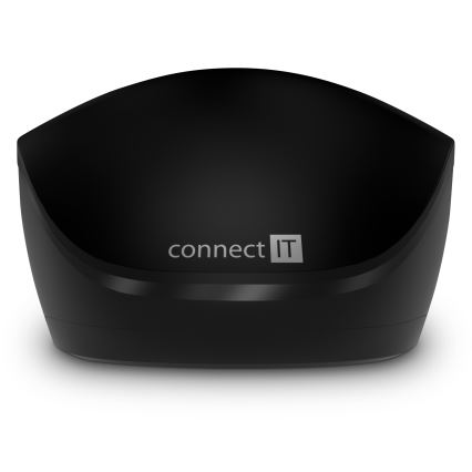 CONNECT IT CKM-4500-CS - Kabellose Tastatur und Maus 1000 DPI mit CZ/SK-Lokalisierung 1xAAA + 1xAA schwarz