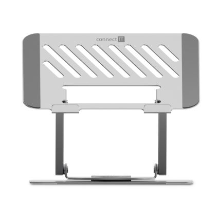 CONNECT IT CMF-2100-SL - Drehbarer Laptop-Ständer silbern