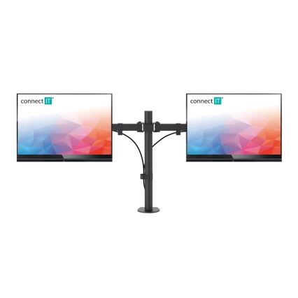 CONNECT IT CMF-3203-BK - Universalhalterung für 2 Monitore 13-32” schwarz