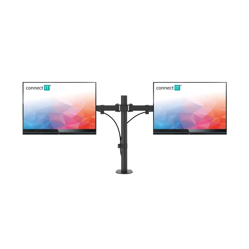 CONNECT IT CMF-3203-BK - Universalhalterung für 2 Monitore 13-32” schwarz
