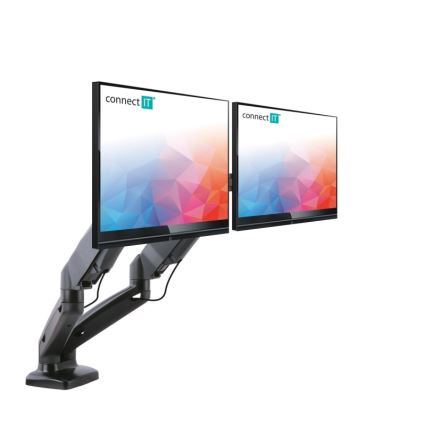 CONNECT IT CMF-3207-BK - Universalhalterung für 2 Monitore 13-27” schwarz