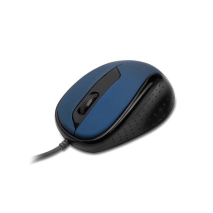 CONNECT IT CMO-1200-BL - Kabelgebundene Maus 1000 DPI schwarz/blau