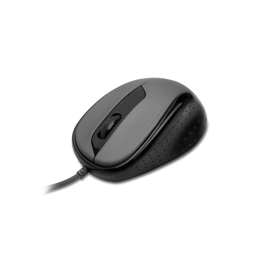 CONNECT IT CMO-1200-GY - Kabelgebundene Maus 1000 DPI schwarz/grau