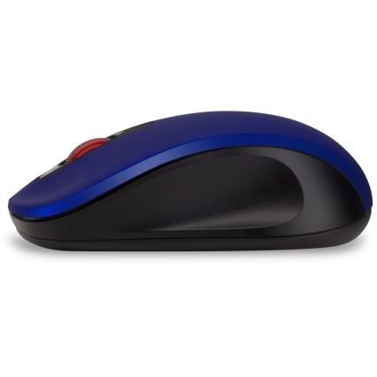 CONNECT IT CMO-2230-BL - Kabellose Silent-Maus MUTE 1200 DPI 1xAA schwarz/blau