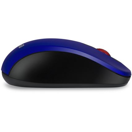 CONNECT IT CMO-2230-BL - Kabellose Silent-Maus MUTE 1200 DPI 1xAA schwarz/blau