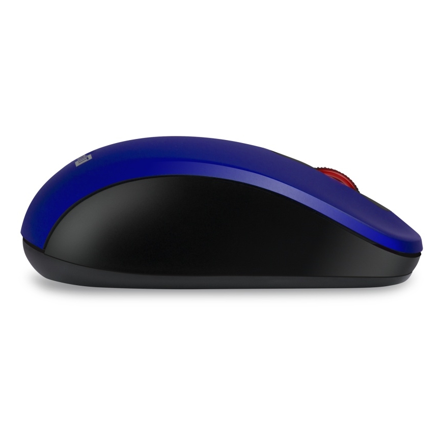 CONNECT IT CMO-2230-BL - Kabellose Silent-Maus MUTE 1200 DPI 1xAA schwarz/blau