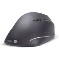 CONNECT IT CMO-2510-BK - Ergonomische kabellose Maus Verti Wireless 800/1200/1600 DPI 2xAAA schwarz