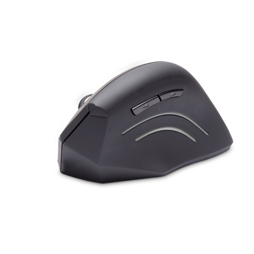 CONNECT IT CMO-2510-BK - Ergonomische kabellose Maus Verti Wireless 800/1200/1600 DPI 2xAAA schwarz