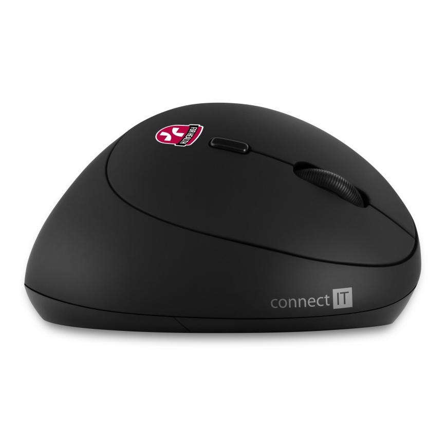CONNECT IT CMO-2600-BK - Ergonomische kabellose Maus 800/1200/1600 DPI 1xAA schwarz