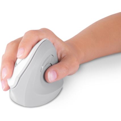 CONNECT IT CMO-2700-WH - Ergonomische, kabellose Maus 800/1200/1600 DPI 1xAA weiß