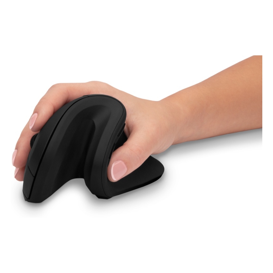 CONNECT IT CMO-2900-BK - Ergonomische, kabellose Maus 800/1200/1600 DPI 1xAA schwarz