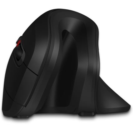 CONNECT IT CMO-2900-BK - Ergonomische, kabellose Maus 800/1200/1600 DPI 1xAA schwarz