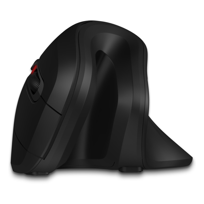 CONNECT IT CMO-2900-BK - Ergonomische, kabellose Maus 800/1200/1600 DPI 1xAA schwarz
