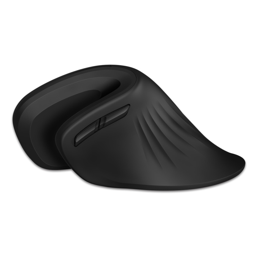 CONNECT IT CMO-2900-BK - Ergonomische, kabellose Maus 800/1200/1600 DPI 1xAA schwarz