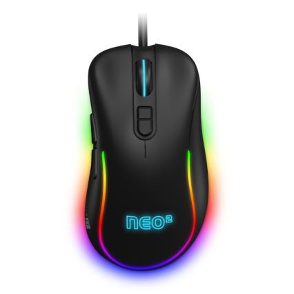 CONNECT IT CMO-3589-BK - LED RGB Kabelgebundene Gaming-Maus 200-7200 DPI schwarz