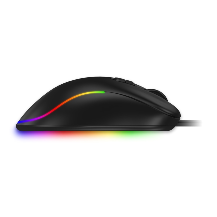 CONNECT IT CMO-3589-BK - LED RGB Kabelgebundene Gaming-Maus 200-7200 DPI schwarz