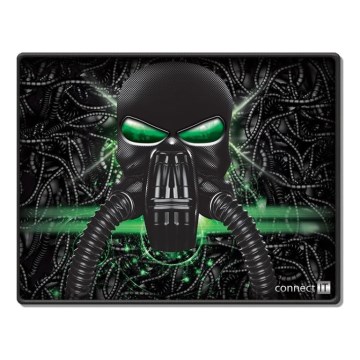 CONNECT IT CMP-1100-SM - Mauspad 32x24,5 cm schwarz/grün