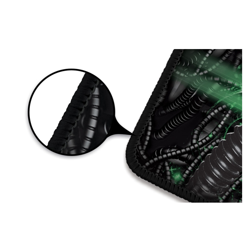 CONNECT IT CMP-1100-SM - Mauspad 32x24,5 cm schwarz/grün