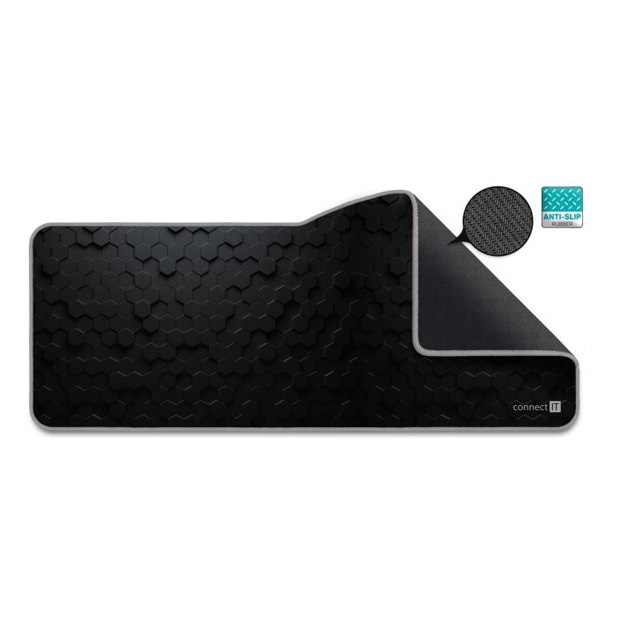 CONNECT IT CMP-2000-XL - Pad für Tastatur und Maus 79,5x34,5 cm schwarz