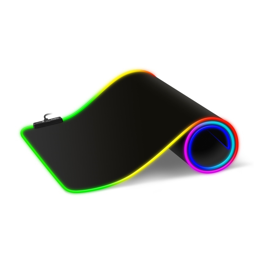 CONNECT IT CMP-3100-LG - LED RGB Gaming-Tastatur und Mauspad 80x30 cm schwarz