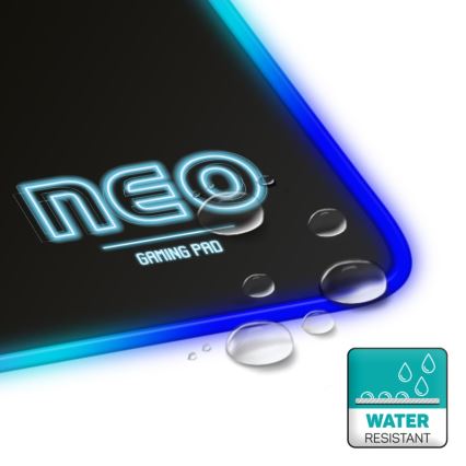 CONNECT IT CMP-3100-LG - LED RGB Gaming-Tastatur und Mauspad 80x30 cm schwarz