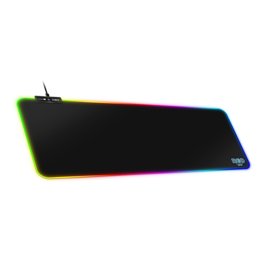 CONNECT IT CMP-3100-LG - LED RGB Gaming-Tastatur und Mauspad 80x30 cm schwarz