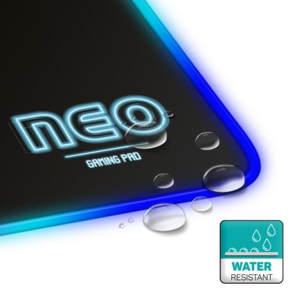 CONNECT IT CMP-3100-SM - LED RGB Gaming-Mauspad 32x24,5 cm schwarz