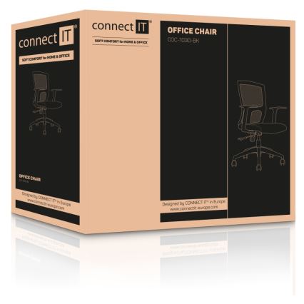 CONNECT IT COC-1030-BK - Bürostuhl ForHealth BetaPro schwarz