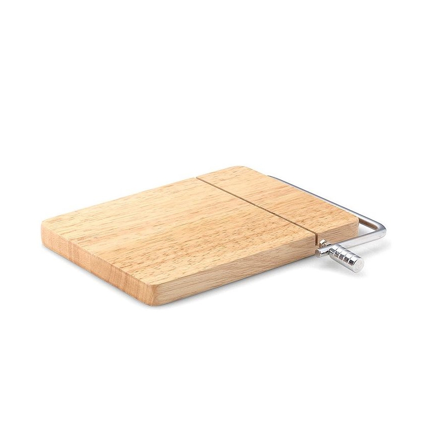 Continenta C3028 – Küchenbrett zum Schneiden von Käse 24x17,5 cm Gummibaumholz