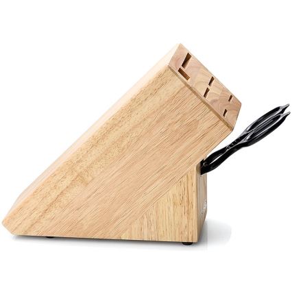 Continenta C30514 - Messerhalter 22x11,5x22 cm Gummibaumholz