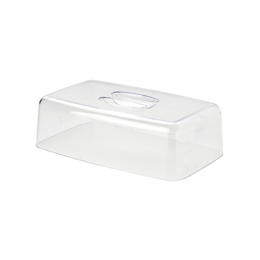 Continenta C3072 – Küchenschneidebrett mit Deckel 38,5x25,5 cm Gummibaum