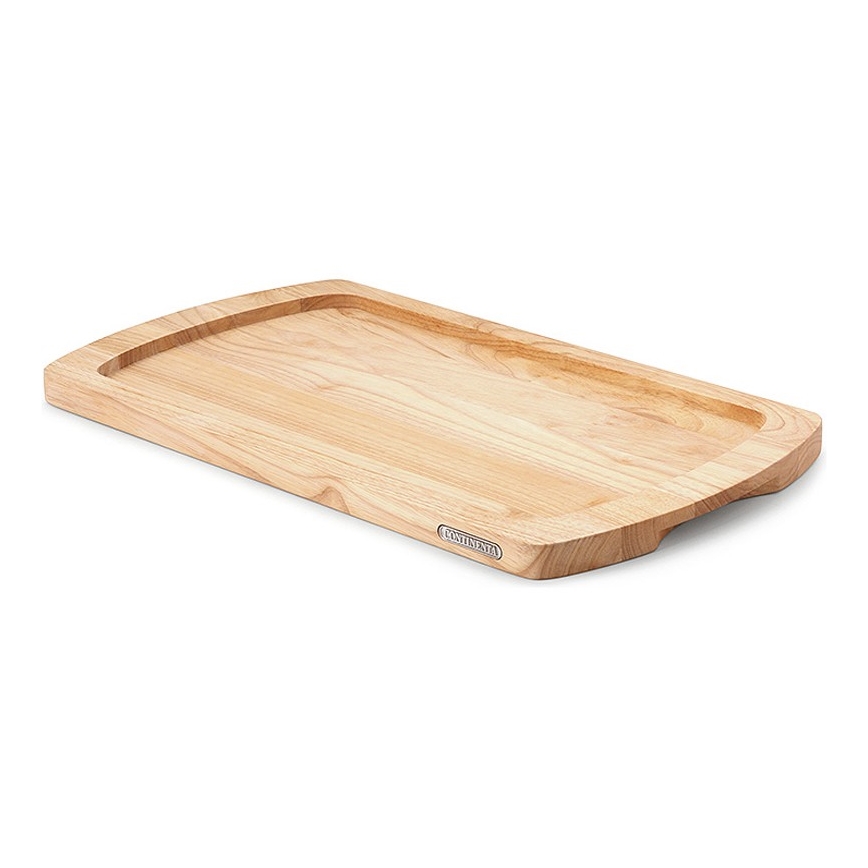 Continenta C3078 – Küchenschneidebrett für Brot 45x26 cm Gummibaum