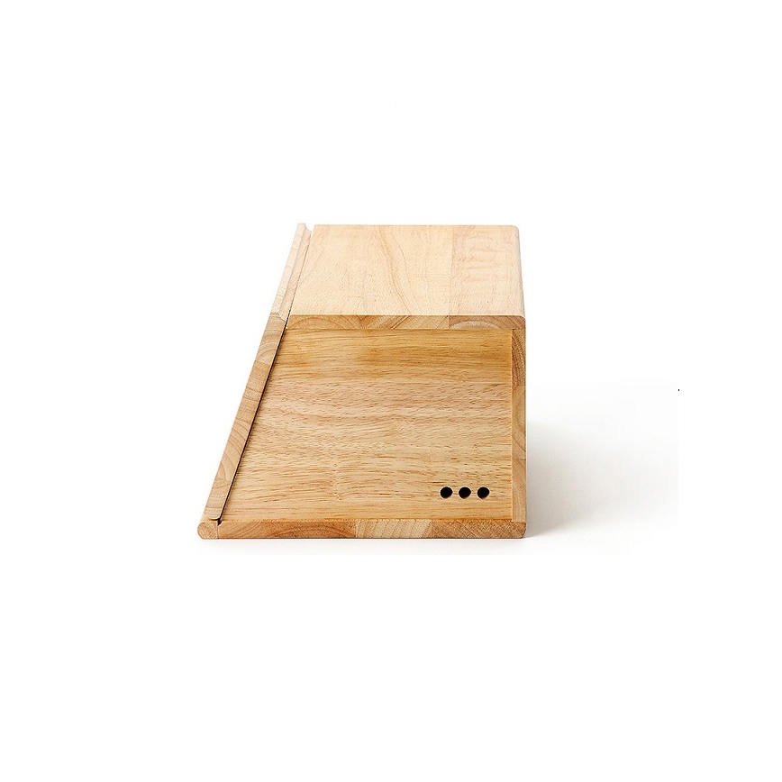 Continenta C3292 - Brotkasten 40x26 cm Gummibaumholz