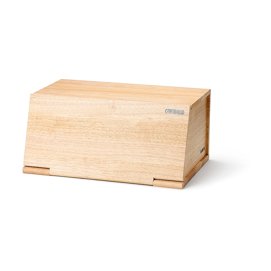 Continenta C3292 - Brotkasten 40x26 cm Gummibaumholz