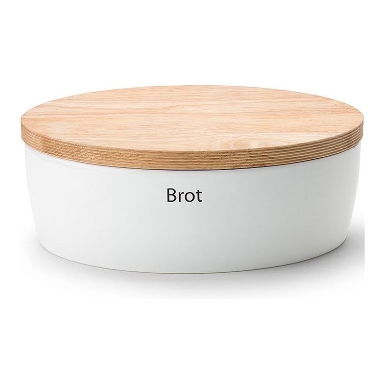 Continenta C3932 - Brotkasten 13,5x36 cm weiß/beige