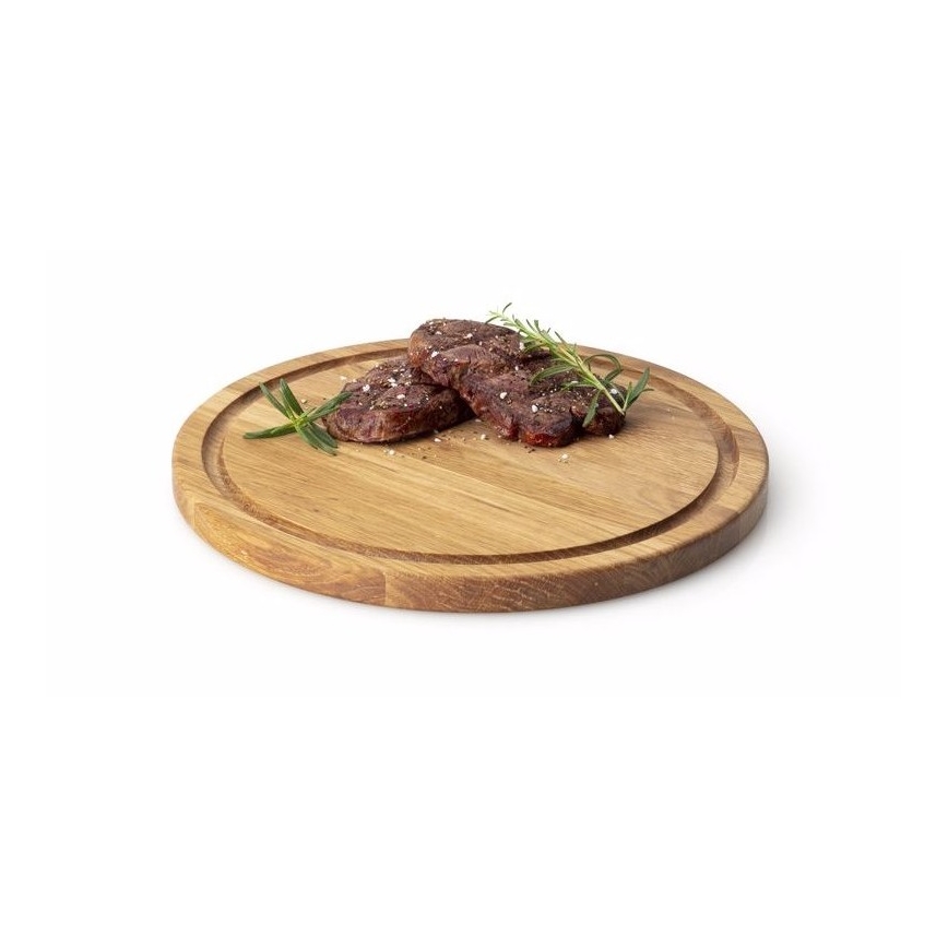 Continenta C4105 - Brett zum Servieren von Steaks d. 28 cm Eiche