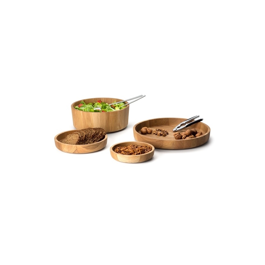Continenta C4134 – Holzschale 25x4,8 cm Eiche