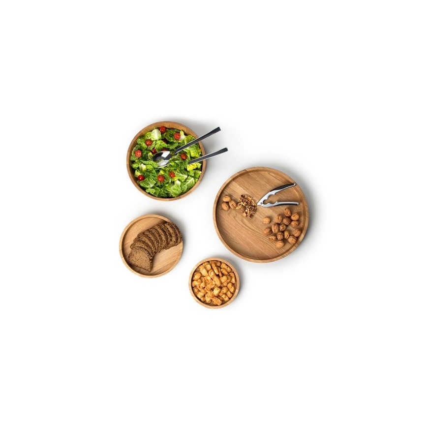 Continenta C4134 – Holzschale 25x4,8 cm Eiche